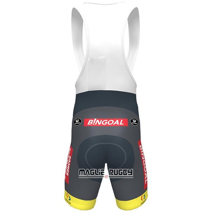 Maglia Wallonie Bruxelles Manica Corta 2021 Giallo